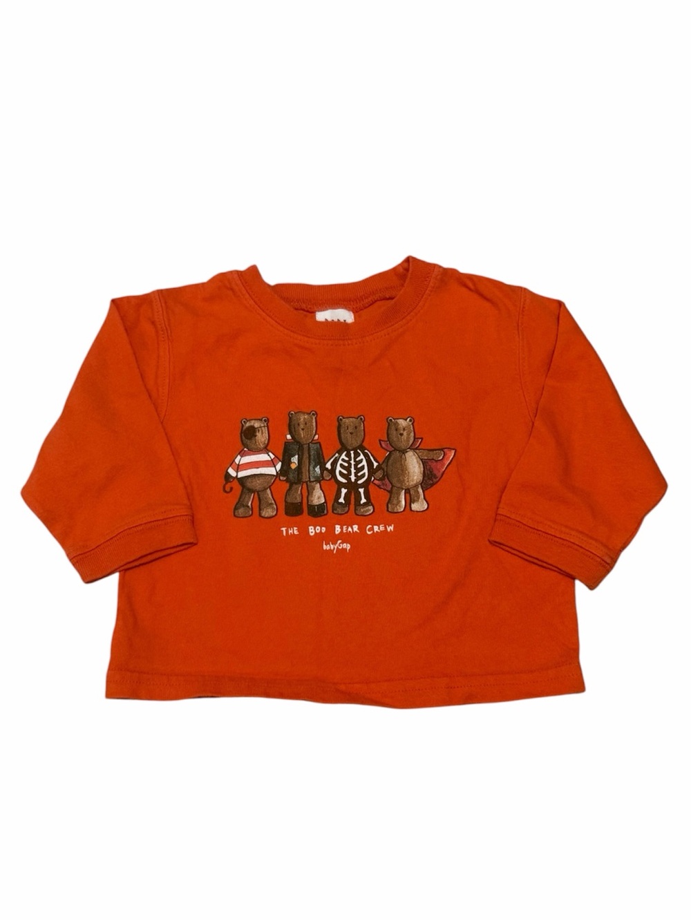 2007 babyGap "The Boo Bear Crew" Halloween Graphic Tee - 6-12M